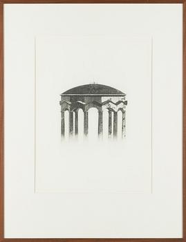 Pentti Lumikangas, drypoint, aquatint, signed and dated 1969, numbered 23/30 tpl'a.
