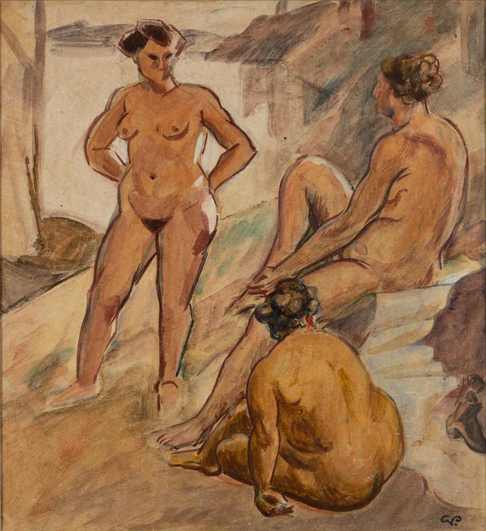 Georg Pauli, Bathing Women.