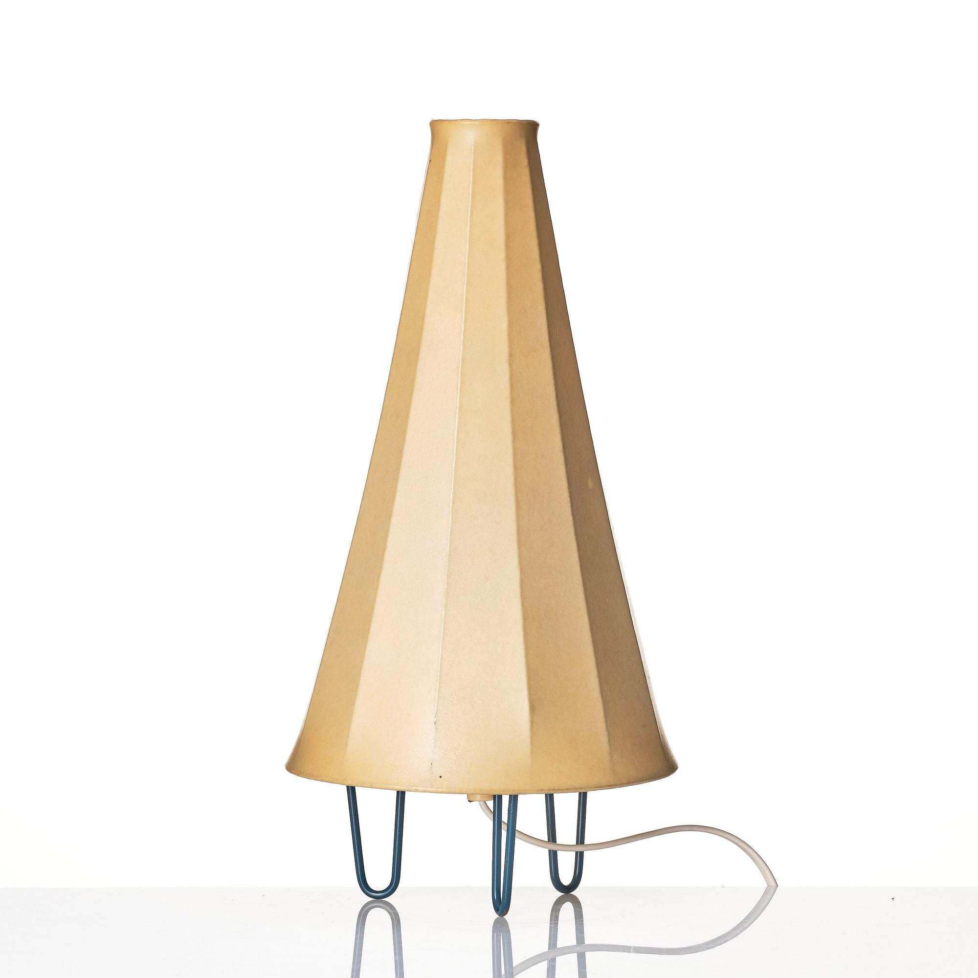 Hans Bergström, bordslampa, modell "736", ateljé Lyktan, Åhus 1940-50-tal.