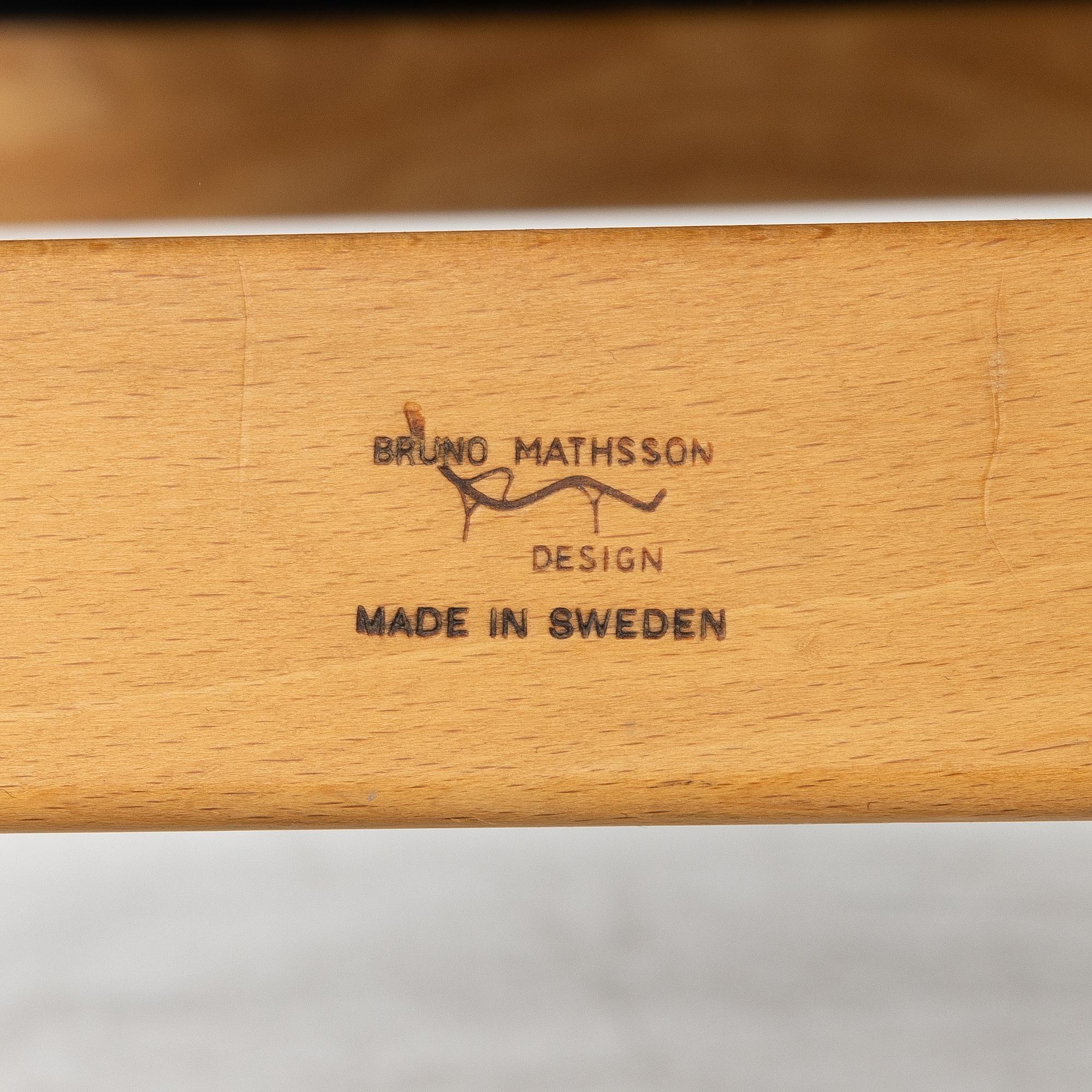 Bruno Mathsson, liggfåtölj, "Pernilla 3", Firma Karl Mathsson, 1964.