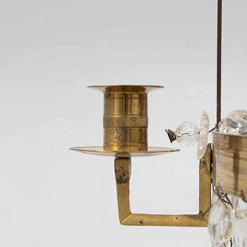 Ljuskrona, för fyra ljus, 1800-tal, Louis XVI-stil.