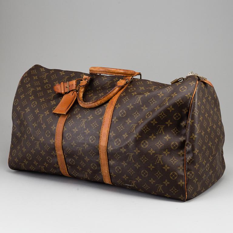 LOUIS VUITTON, weekendbag, 'Monogram Keepall 60'.