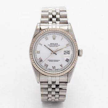 Rolex, Oyster Perpetual, Datejust, armbandsur, 36 mm.