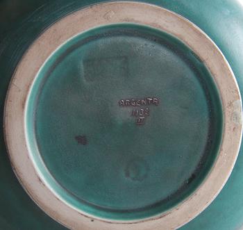 VAS, "Argenta", stengods, Vilhelm Kåge, Gustavsberg.