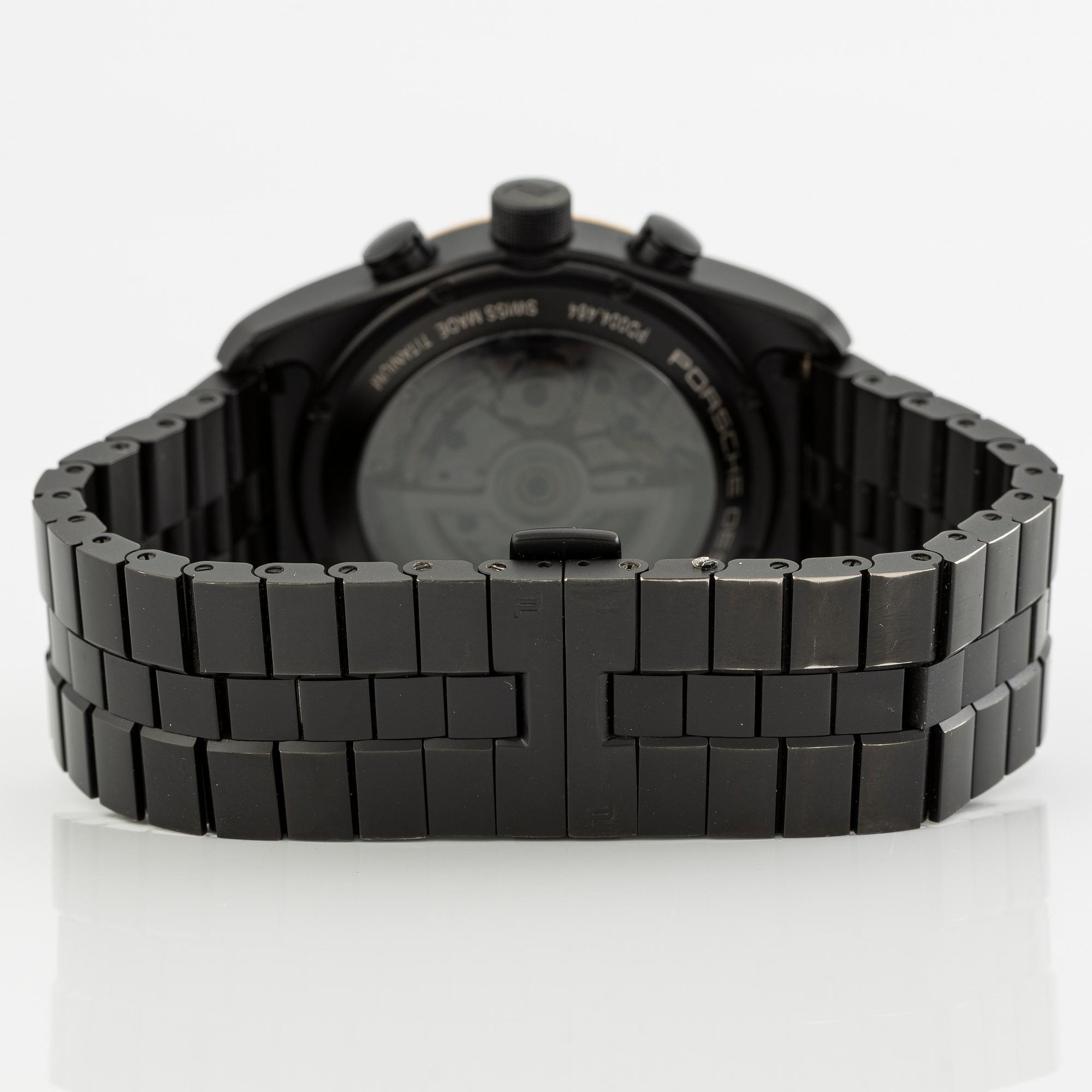 Porsche Design, Chronotimer Series 1, wristwatch, chronograph, 42 mm.