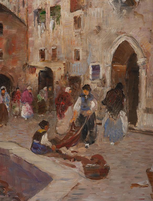 Wilhelm von Gegerfelt, Canal, Venice.
