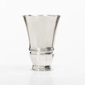 Georg Jensen, A sterling silver vase, design no. 295 A, Denmark 1933-1944.