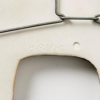 Rut Bryk, "The Armchair", a stoneware relief, Arabia, Finland, ca 1957.