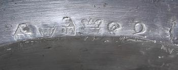 TENNFAT, 3 st, bl a 1800-tal, otydliga stämplar.