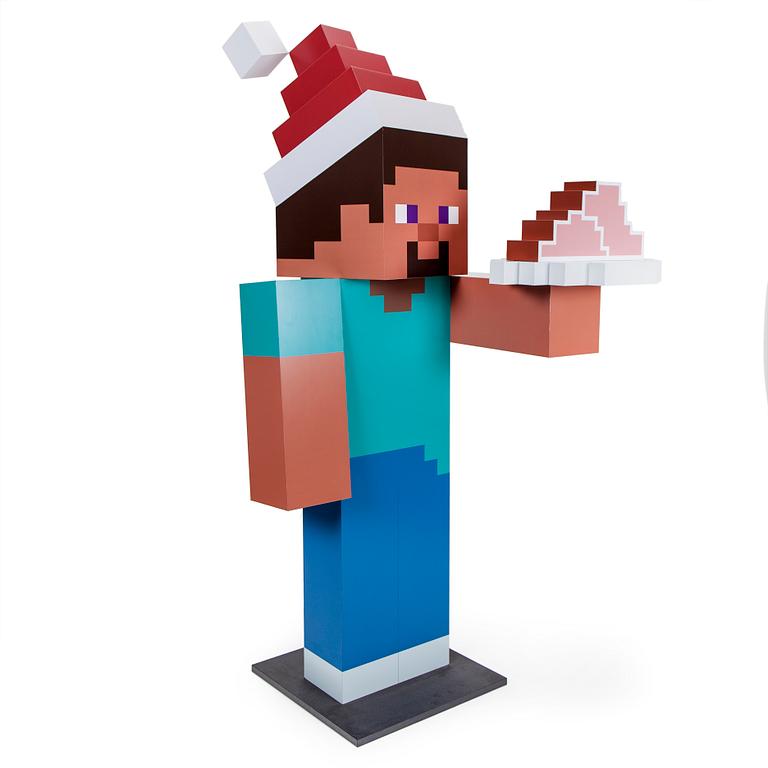 MINECRAFT STEVE, NK 2015, JoAnn Tan Studio.