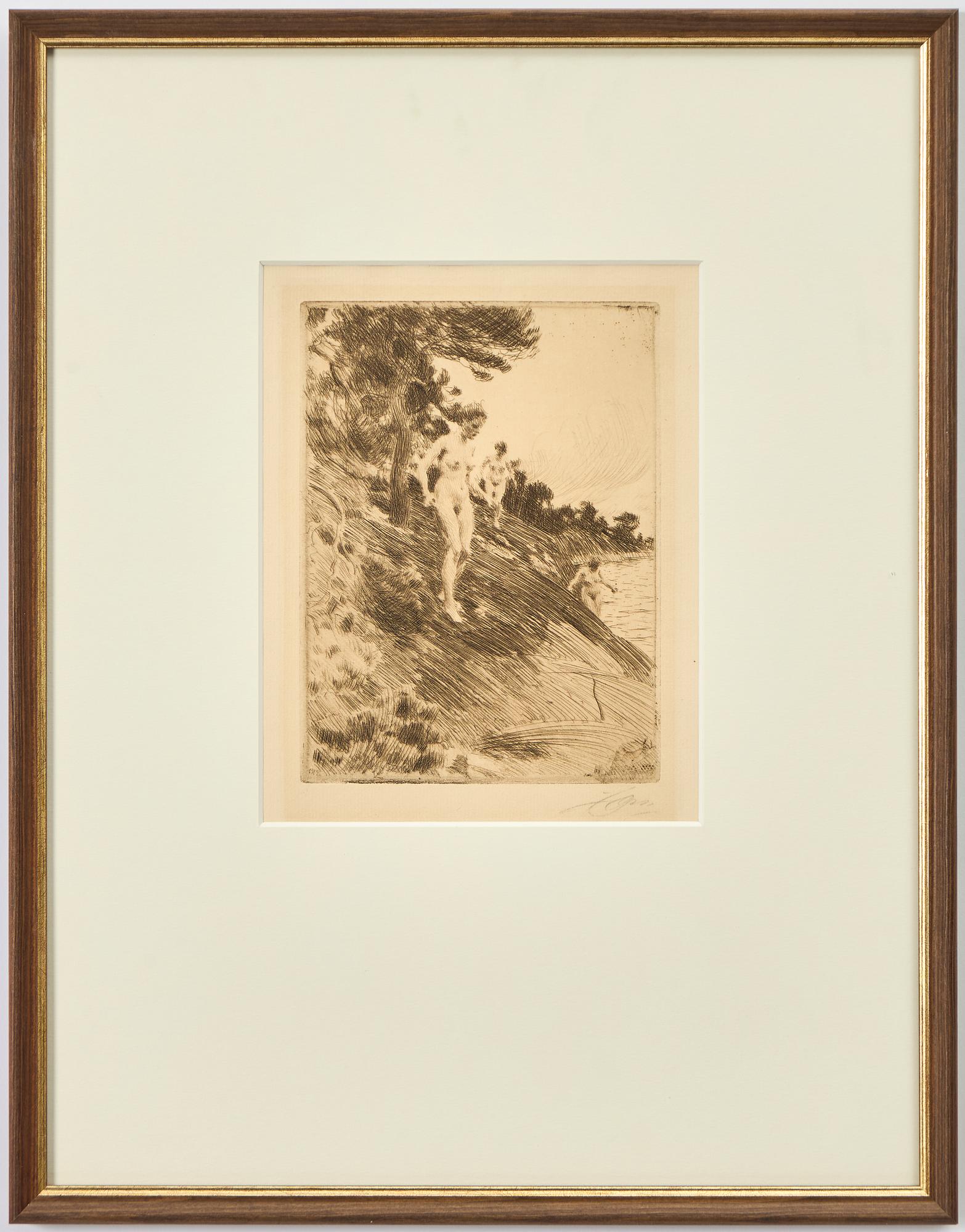 Anders Zorn, "Skrämda"".