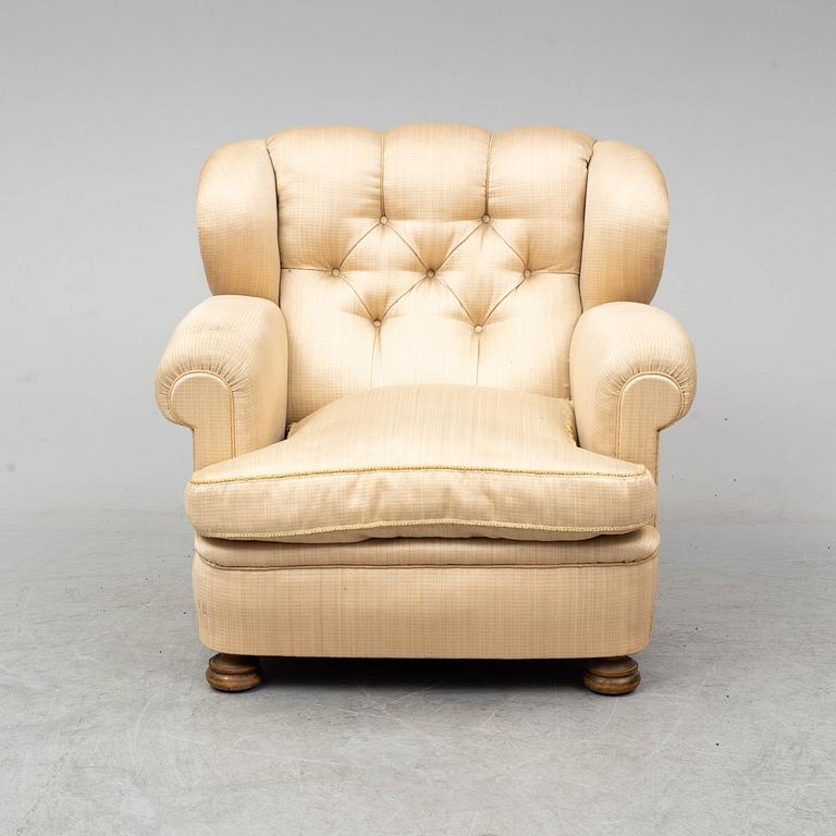 A Swedish Modern, mid 20th century easy chair.