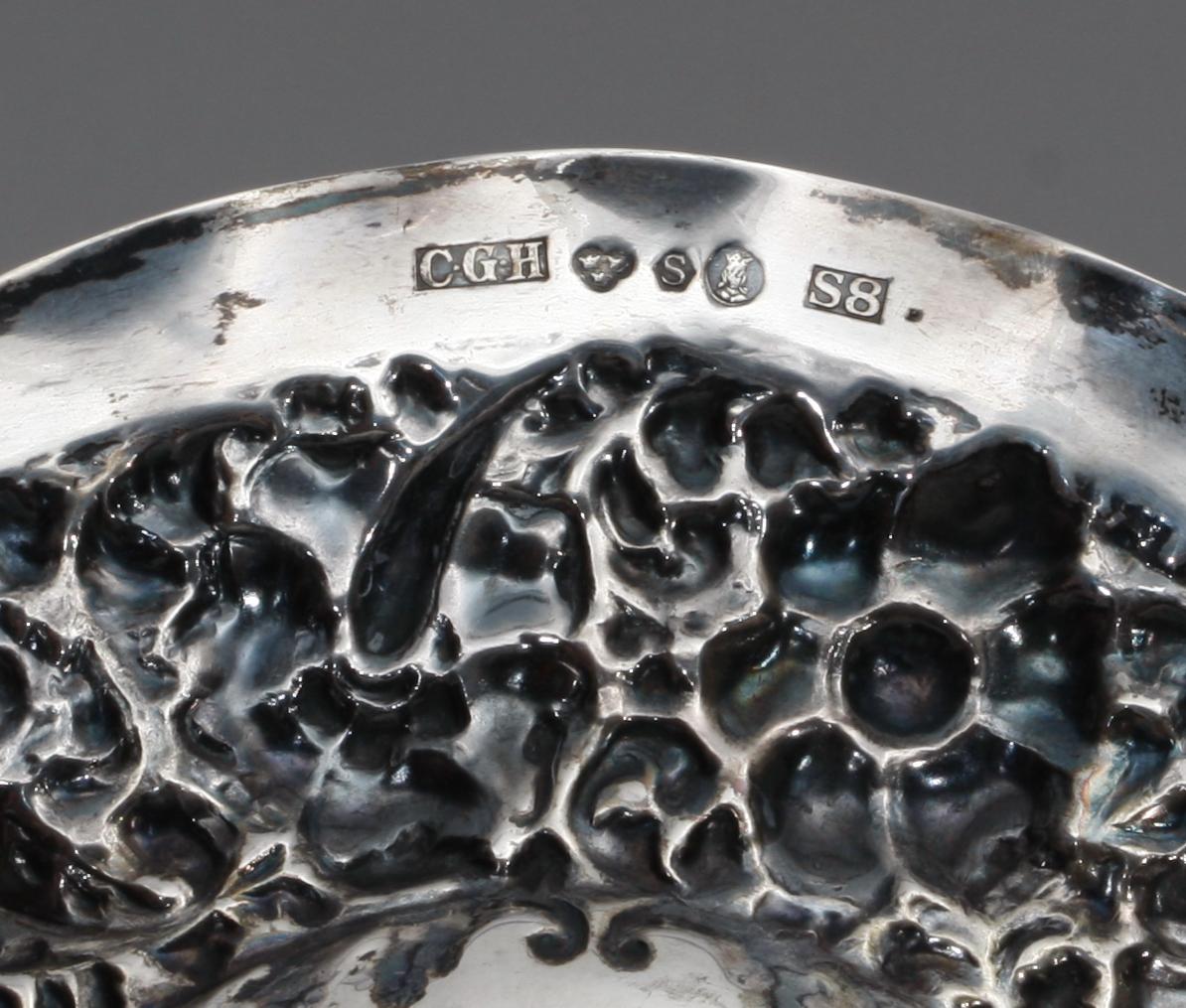 PRESENTERFAT, silver. CG Hallberg, Stockholm 1944.