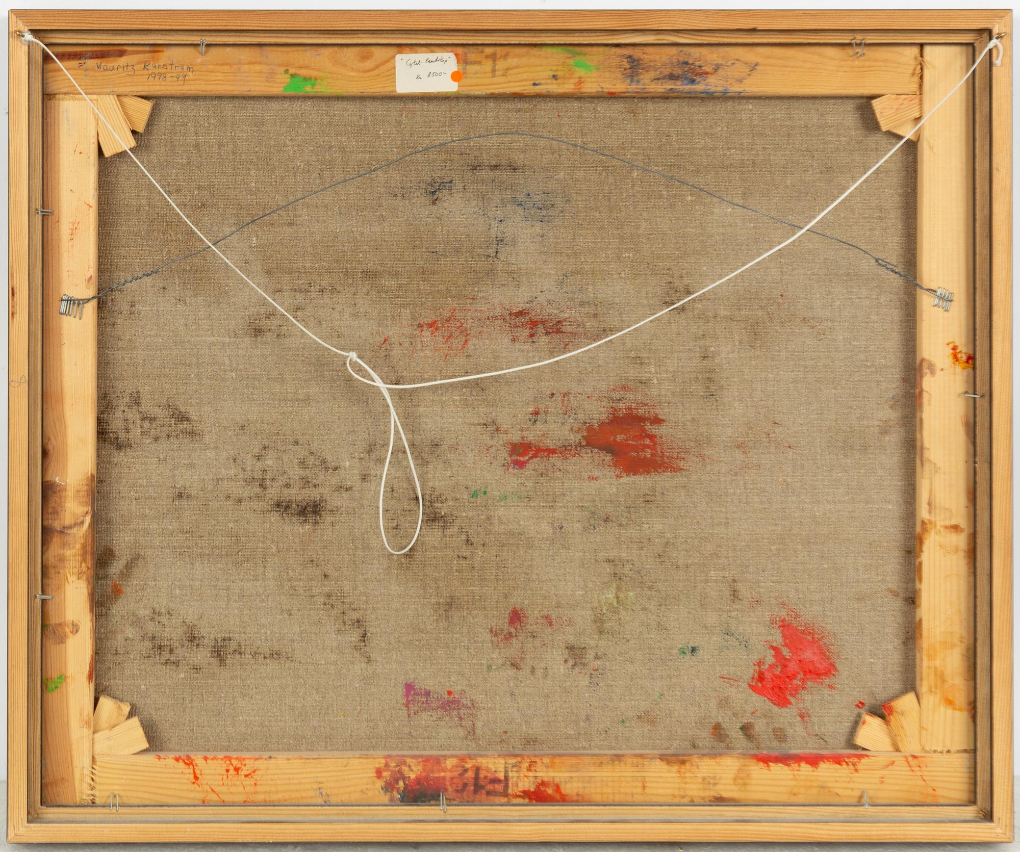 Mauritz Karström, "Cykellandskap".