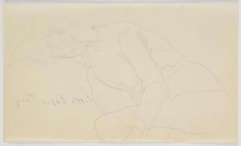 Lotte Laserstein, Resting Traute.