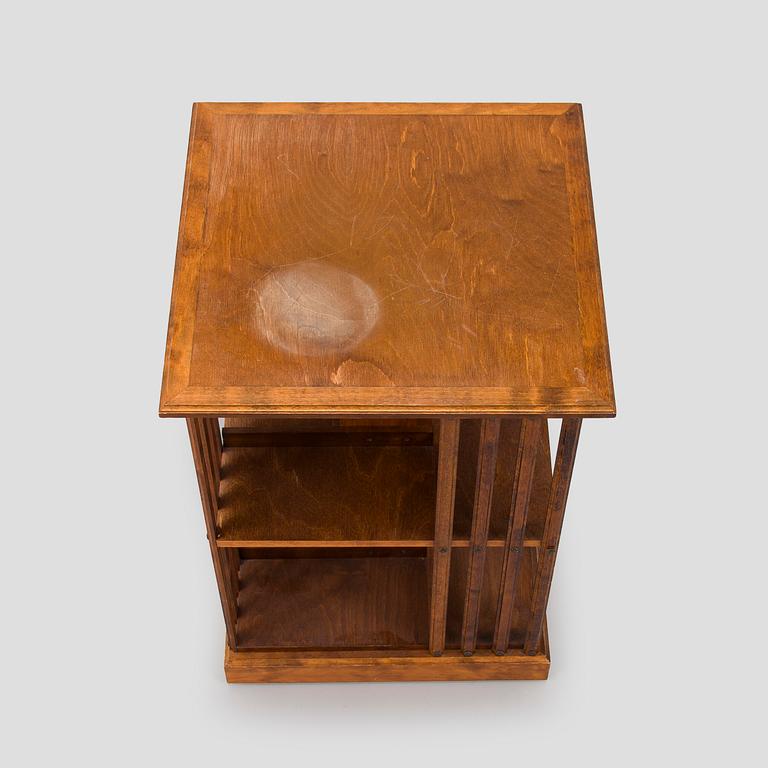 A revolving bookcase, Boknäs, Finland, around year 2000.