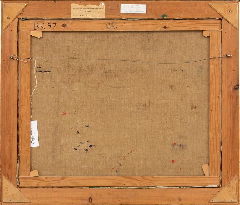 ERIC HALLSTRÖM, oil on canvas, signed.