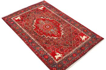 A Bidjar carpet, Old, c. 205 x 130 cm.