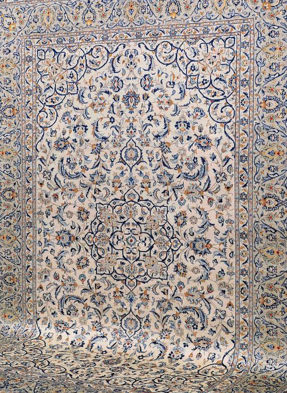 A CARPET, Kashan, around 320 x 220 cm.