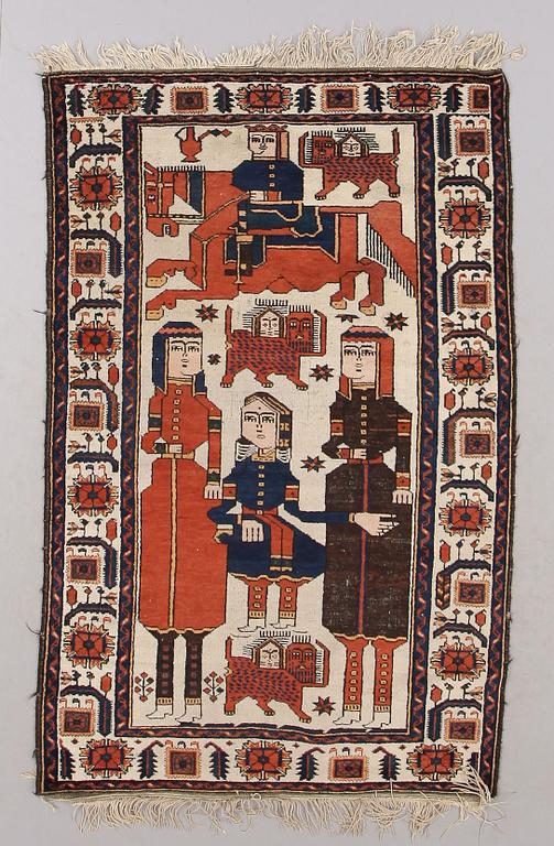 MATTA, orientalisk. Ca 175 x 114 cm.