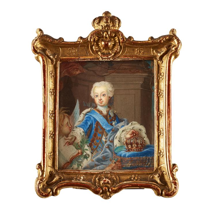 Niclas Lafrensen d.ä., "Konung Gustav III som kronprins" (1746-1792).
