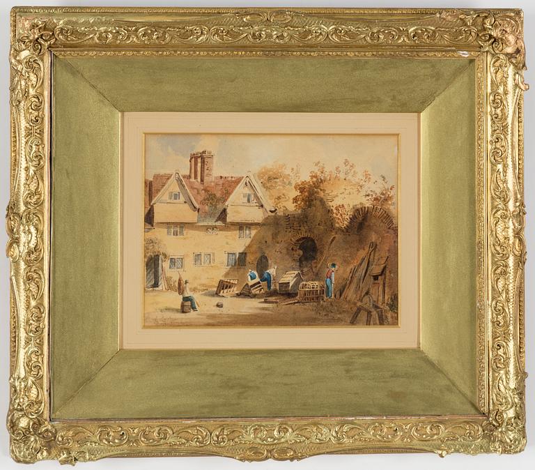 JOHN SELL COTMAN, attributed to, watercolour, signed.