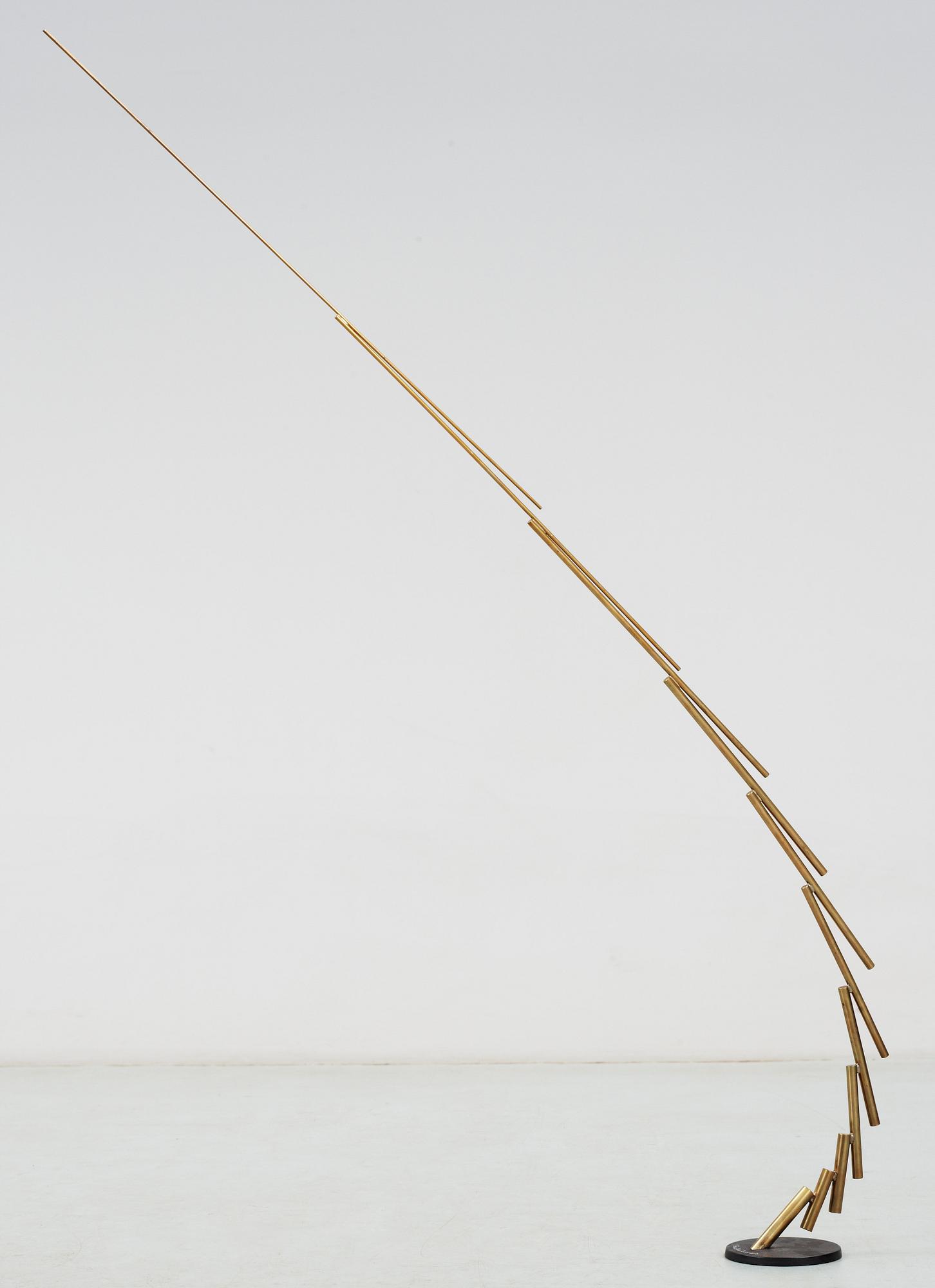 OSCAR REUTERSVÄRD, skulptur, metall, sign.