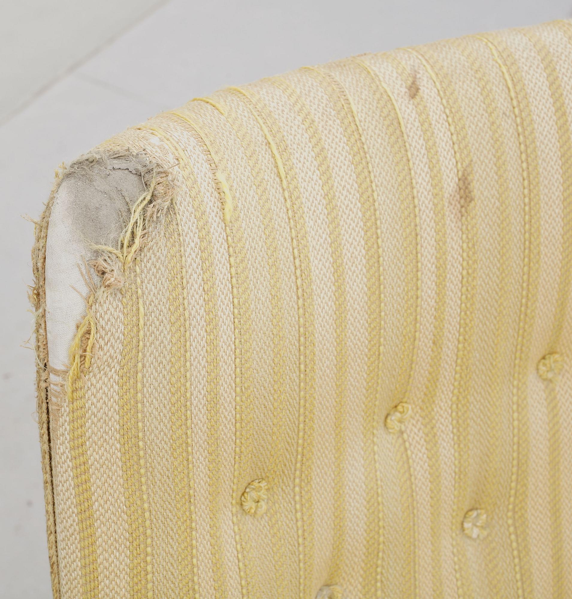 FÅTÖLJ, "Hemmakväll", Carl Malmsten, omkring 1900-talets mitt.