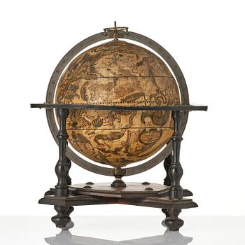 A celestial library globe by av Matthäus Seutter (Augsburg, 1678-1757).