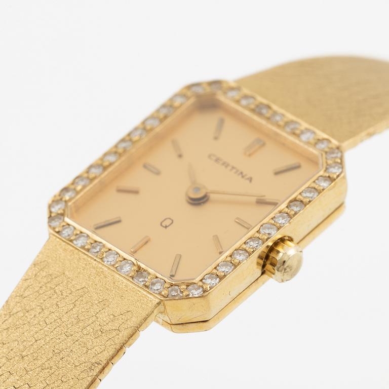 Certina, armbandsur, 15,5 mm.