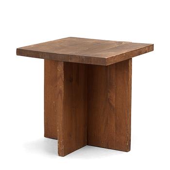 176. Axel Einar Hjorth, a stained pine table, probably "Lovö", Nordiska Kompaniet, Sweden 1930's.