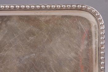 BRICKA, silver. Mexico. Vikt 1775 gr.