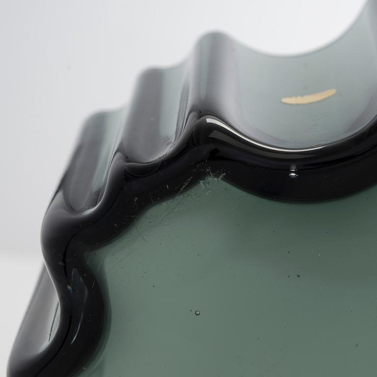 Tapio Wirkkala, vas, "Duo". Rosenthal, Studio-Line, Ambergin.