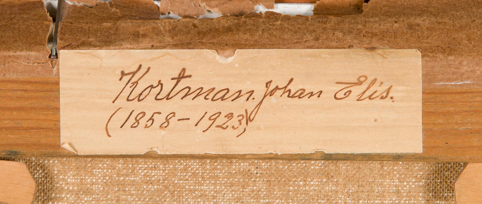 Johan Elis Kortman, Skogsvy.