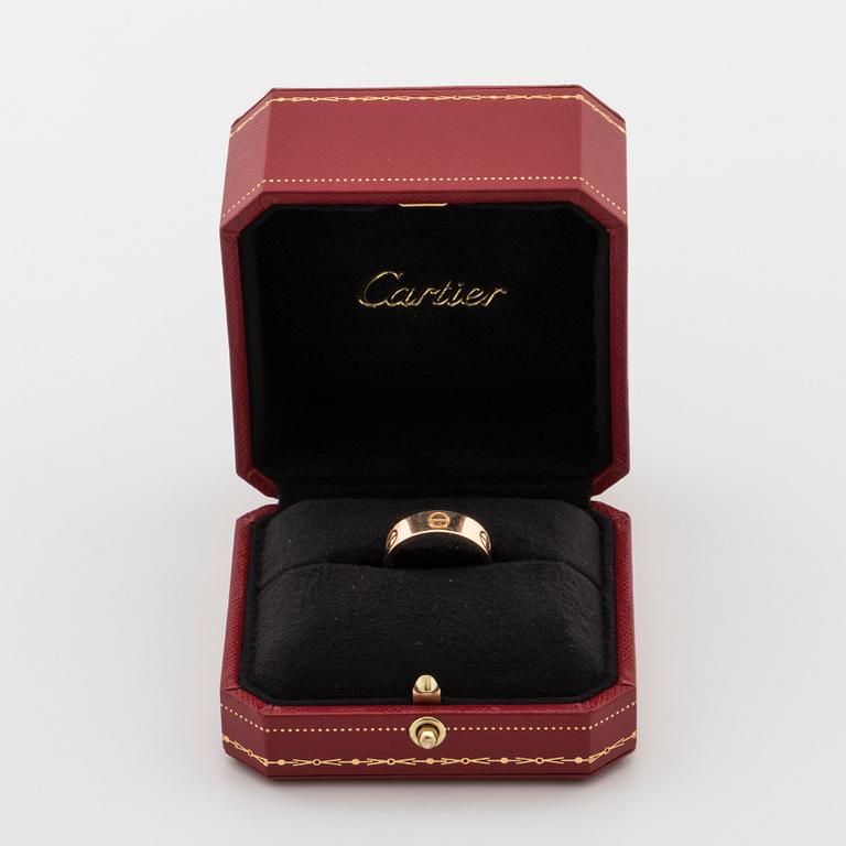 CARTIER, "Love" ring.