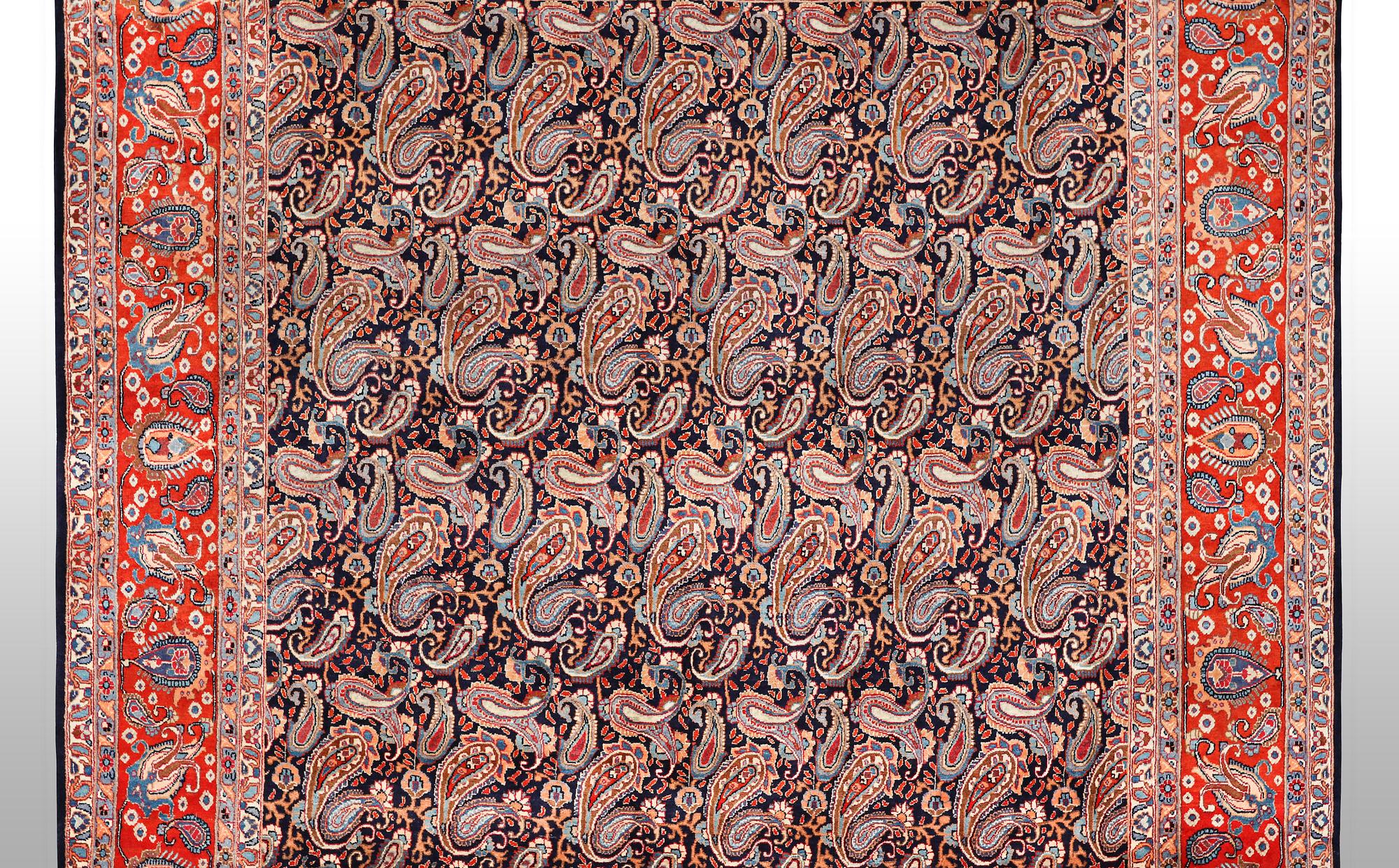 A carpet, Kashmar 393 x 299 cm.