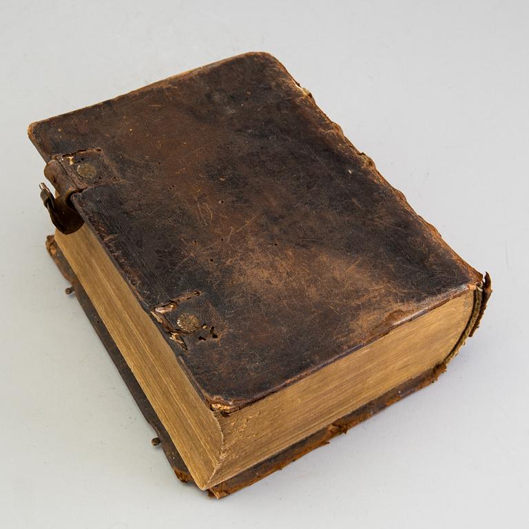 BOK, "Prof-öfwersättning by then Holy Scriptures", Stockholm (Johan Pfeiffer) 1774.