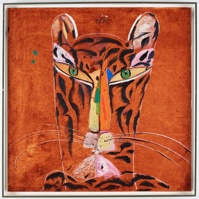 Madeleine Pyk, oil on canvas signed M. Pyk.