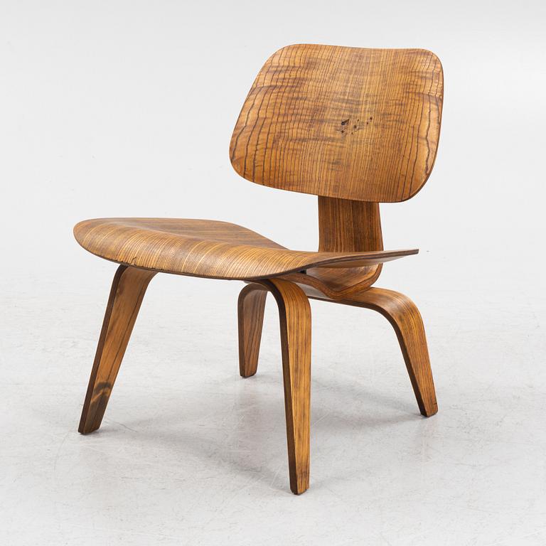 Charles & Ray Eames, fåtölj, 1st ed. LCW, Herman Miller USA, 1951.