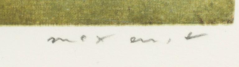 MAX ERNST, photolithographe, signed and numbered 13/96.