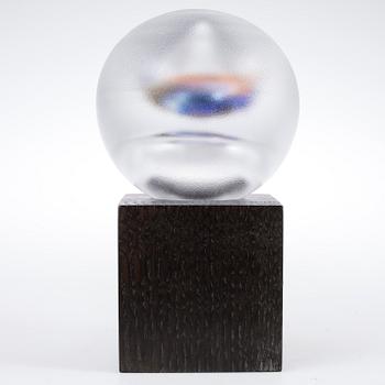 GÖRAN WÄRFF, skulptur, glas, Kosta.