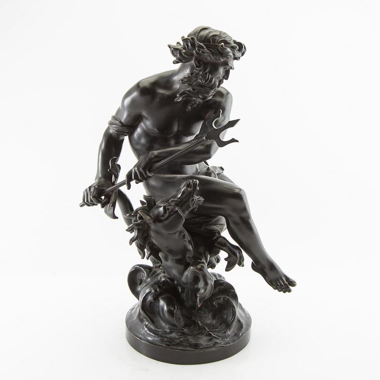 Okänd konstnär 1800/1900-tal, Skulptur Triton.