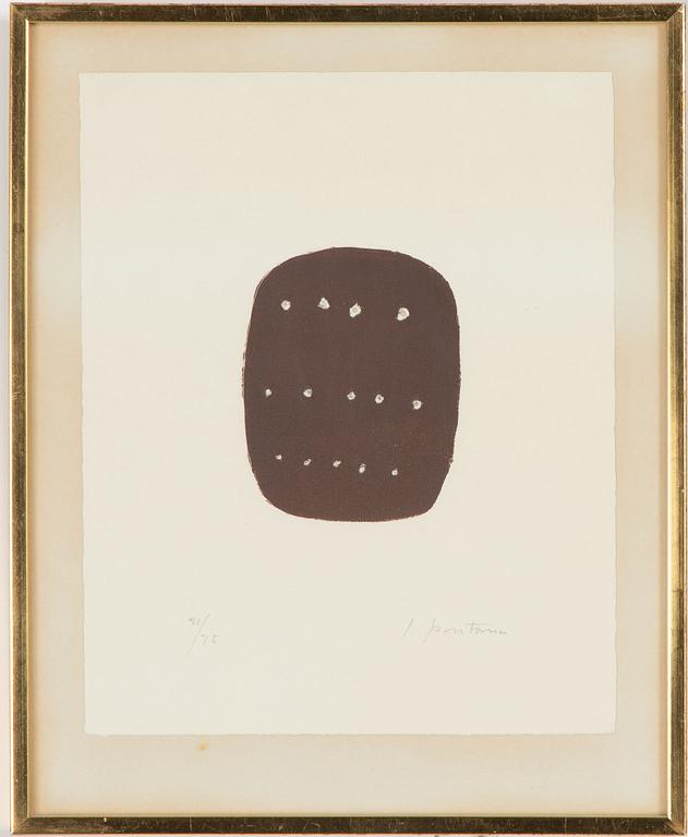 Lucio Fontana, Untitled, from "Dix eaux-fortes. L'Épée dans l'eau" (Alain Jouffroy).