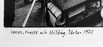 Carl Johan De Geer, "Janos, Frasse och Hilding. Tårtan 1972".