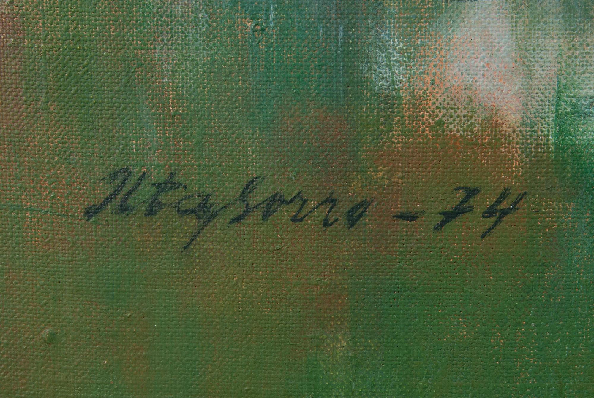 ILTA SORRO ljy Kankaalle Signeerattu Ja P iv tty 74 Bukowskis