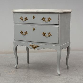 A Rococo style chest of drawers, second half of the 20th century.