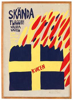300. Carl Johan De Geer, "Skända flaggan".