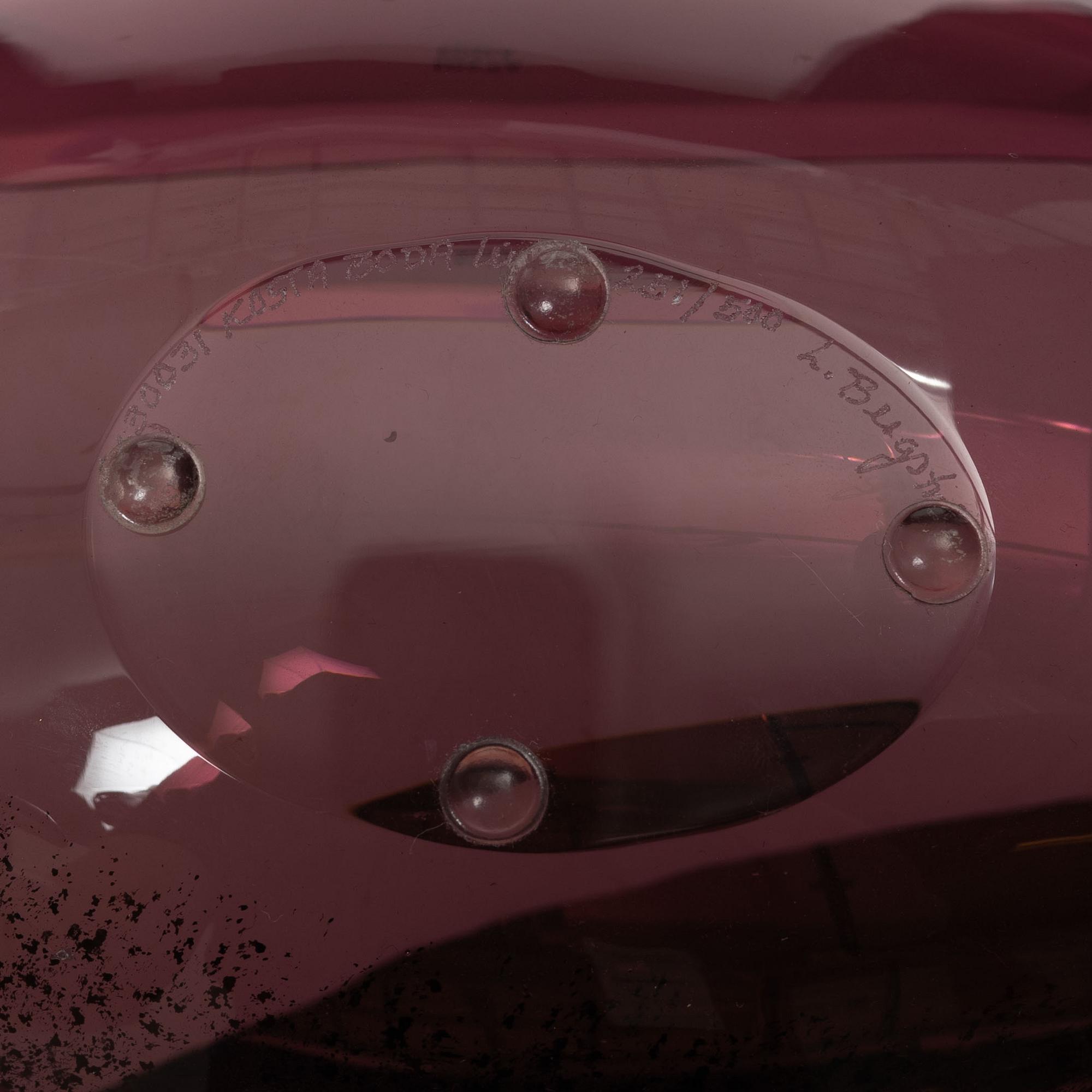 Lena Bergström, "Folium", ur serien "Tellus", Kosta Boda, 2019.