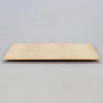 Tapio Wirkkala, experiment with rhythm plywood, manufacturer Soinne & Kni, 1950s.