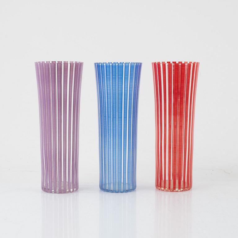 Bengt Orup, strikt, glas, 10 st. Johansfors.